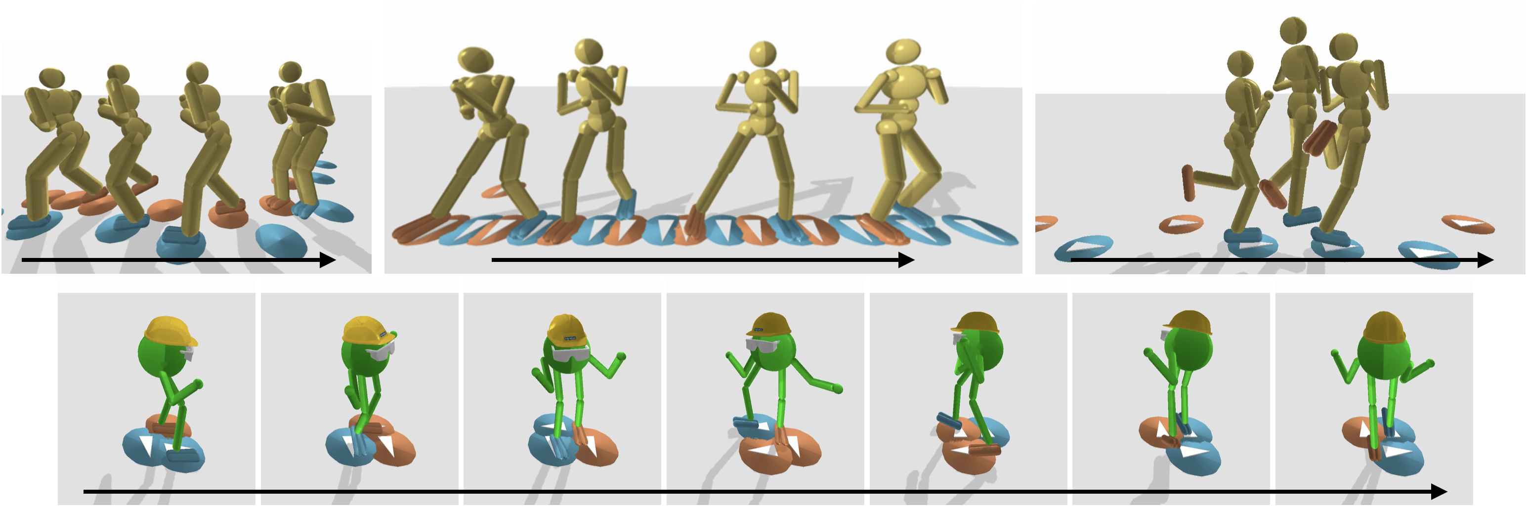 Project Thumbnail for Walk This Way: Imitation-free Reinforcement Learning of Flexibly-Constrained Walking Controllers